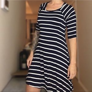 Striped Flowy Dress